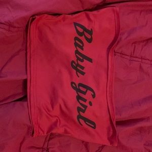 Crop top, maroon color, size small